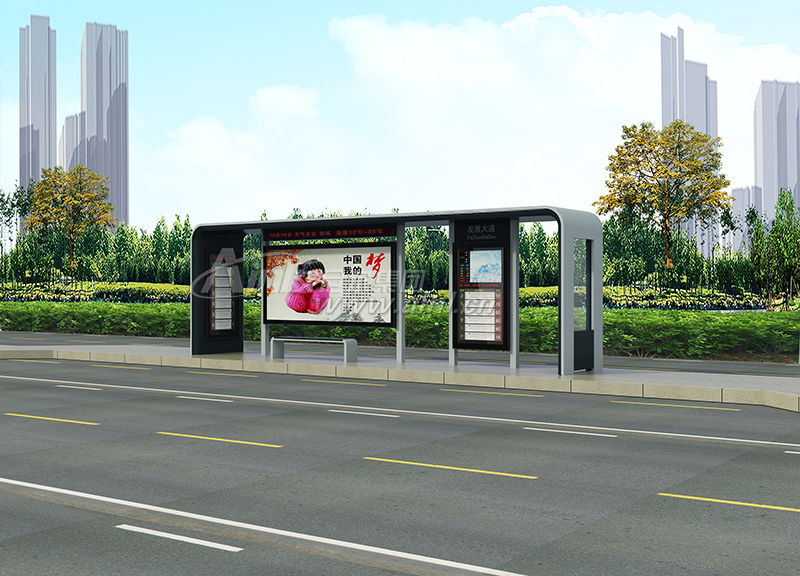 <b>艾尼尔供应宁海候车亭第二期第一车成功发货！</b>