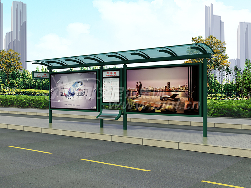 <b>（2017/7/12）艾尼尔供应丹东候车亭第四车成功发</b>